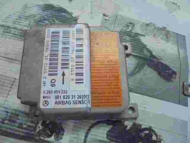 Airbagsensor Airbagsteuergerät Mercedes W168 Q9 0018203126/09 BOSCH 0285001222