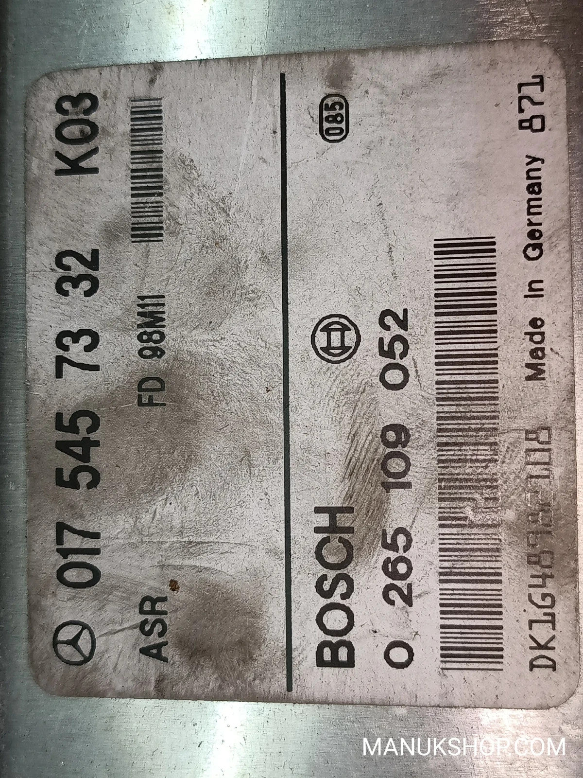 Steuergerät Mercedes-Benz FD98M11 FD 98M11 0175457332 K02 BOSCH 0265109052