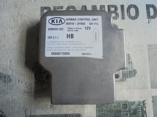 Airbagsensor Airbagsteuergerät Kia Opirus 959103F850 5WY67050 5S00719209