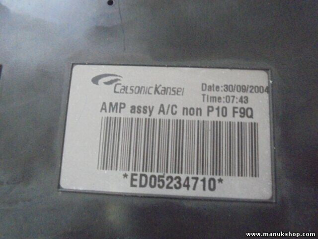Steuergerät Elektrolüfter Nissan Almera N16 1,5 dCi ED05234710 P10 F9Q