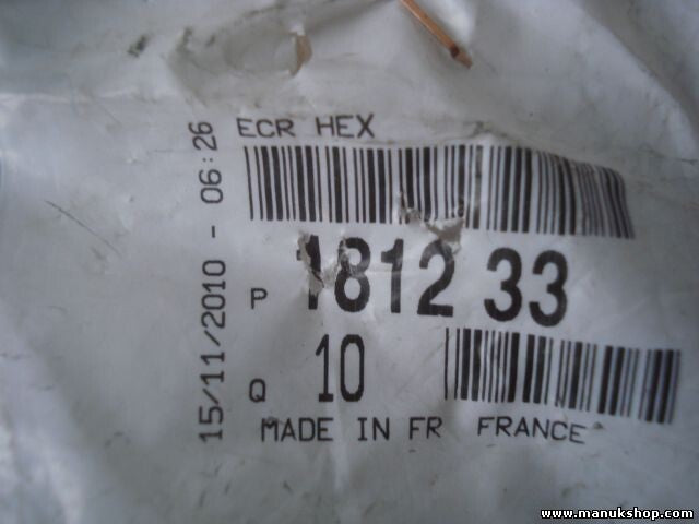 Sechskantmutter Citroen Peugeot 1812 33 181233