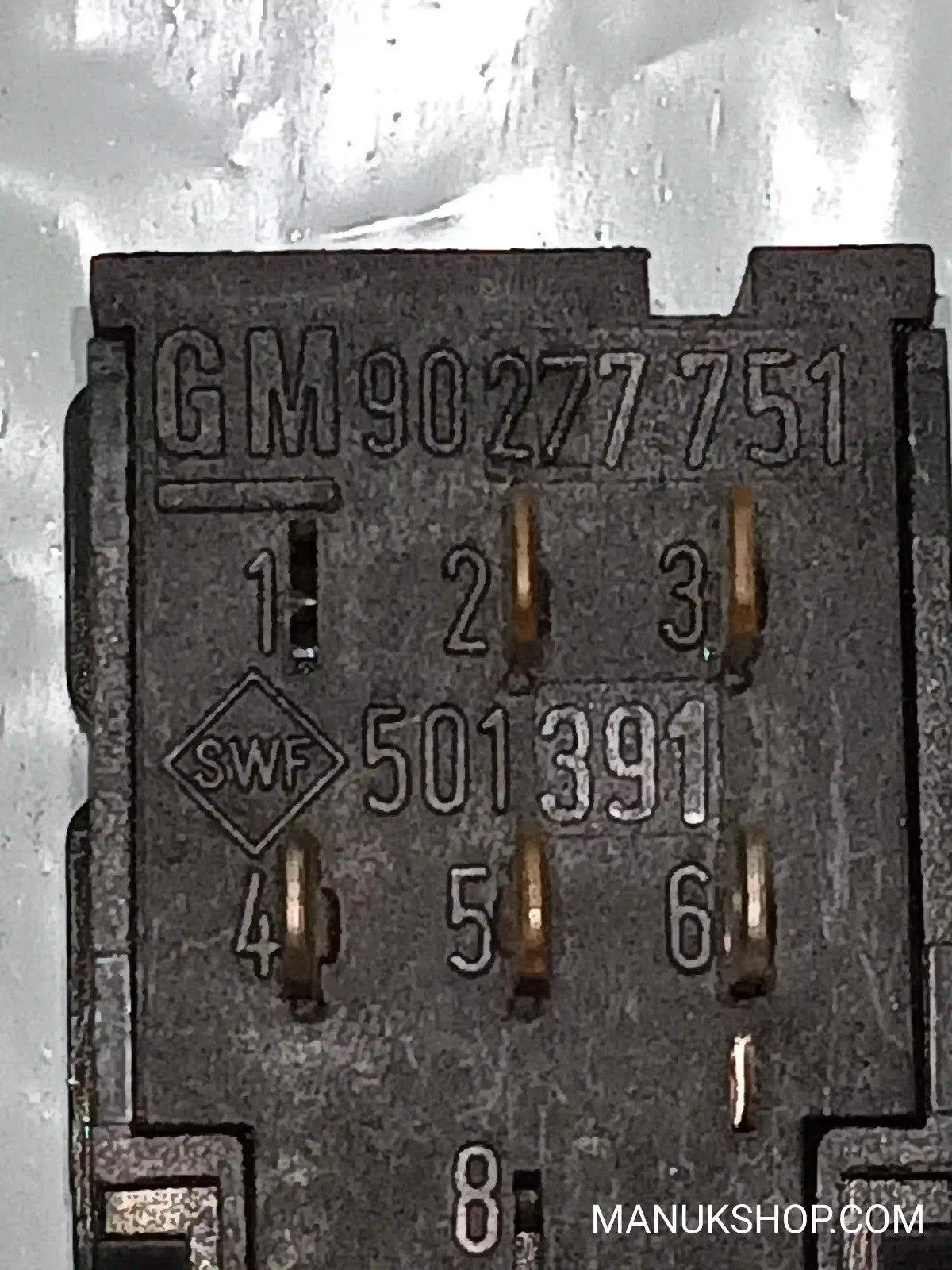Heckscheibenheizung schalter Opel Omega GM 90277751 90 277 751  SWF 501391