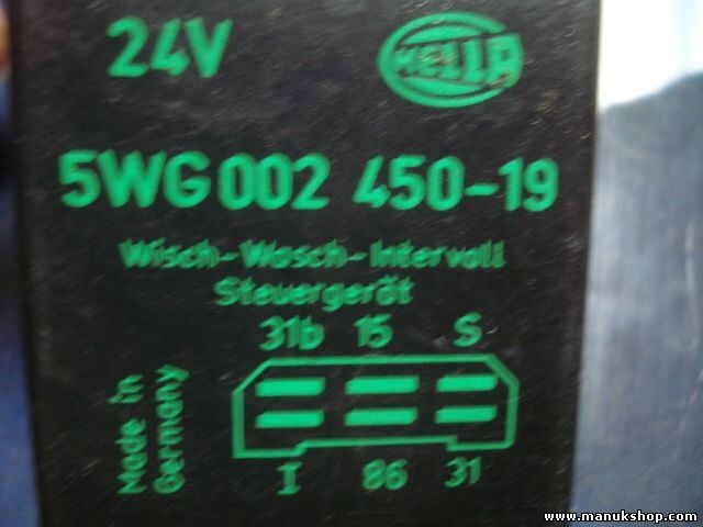 Wischerrelais Scania 3 HELLA 5WG00245019 5WG002450-19