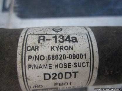 Schlauch Klimaanlage SsangYong 6862009001 68620-09001 68620 09001 R-134a D20DT