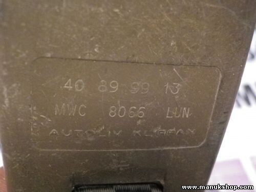 Gurtschloss Gurtschnapper vorne links Land Rover MWC8066LUN 40899913 40 89 99 13
