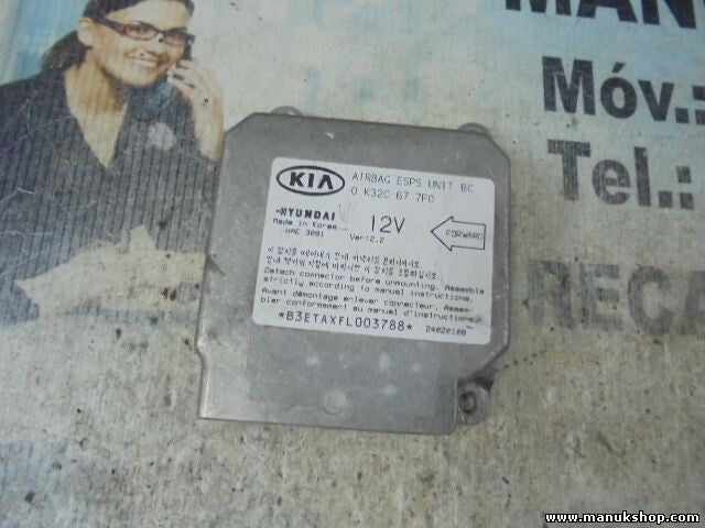 Airbagsensor Airbagsteuergerät Hyundai Kia 0K32C677F0 0 K32C 67 7F0