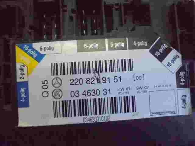 Sitzverstellung Mercedes  S-Class W220 Q05 2208219151  LK 03463031 034630310102