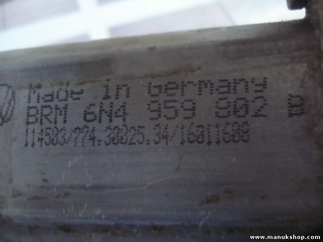 Fensterheber motor VW Volkswagen Polo BRM6N4959802B 6N4959802B BRM 6N4 959 802 B