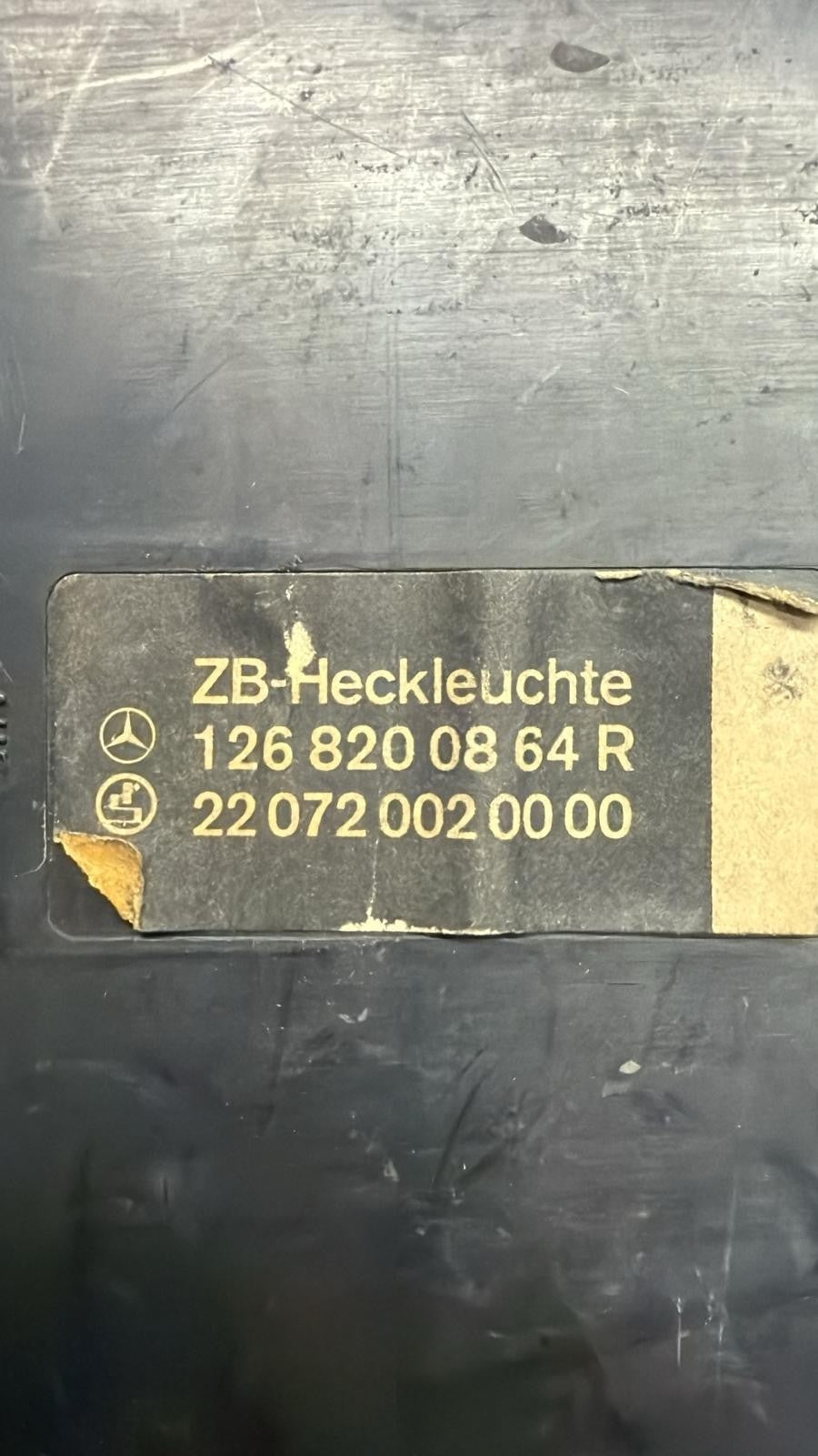 Rückleuchte rechts Mercedes S-Class W126 1268200864 R 1268200864R 220720020000