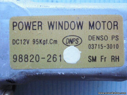 Fensterheber motor vorne rechts Hyundai Santa Fe SM 037153010 9882026100