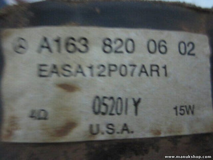Lautsprecher Mercedes-Benz W163 M Klasse ML 320 A1638200602 EASA12P07A1