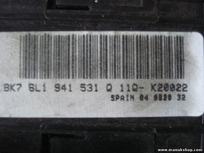 Lichtschalter Seat Ibiza 6L1941531Q 6L1 941 531 Q