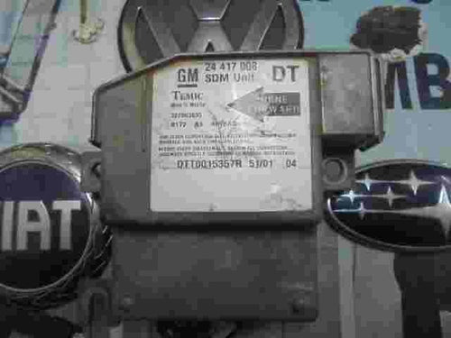 Airbagsensor Airbagsteuergerät Opel 24417008DT 24417008 DT 0172 A3 327963935