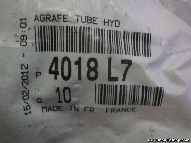 Tube-Clip Citroen Peugeot 4018L7 4018 L7