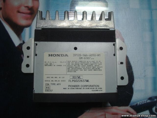 Verstarker Honda CR-V (2006–2010) 3 PIONEER GM-6367 ZH 39128SWAA010M1