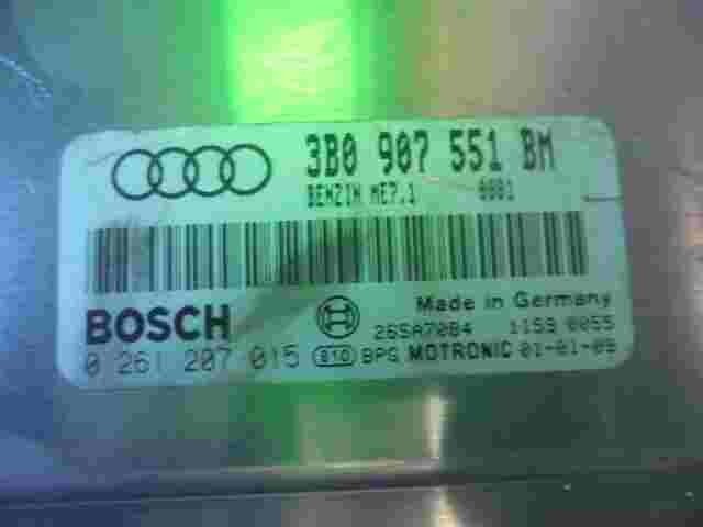 Motorsteuergerät Audi A6 C5 2.8i 3B0907551BM 3BO907551BM ME7.1 0001 0261207015