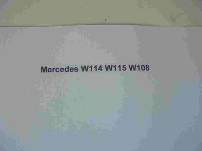 Tachoscheiben  Mercedes-Benz W114 W115