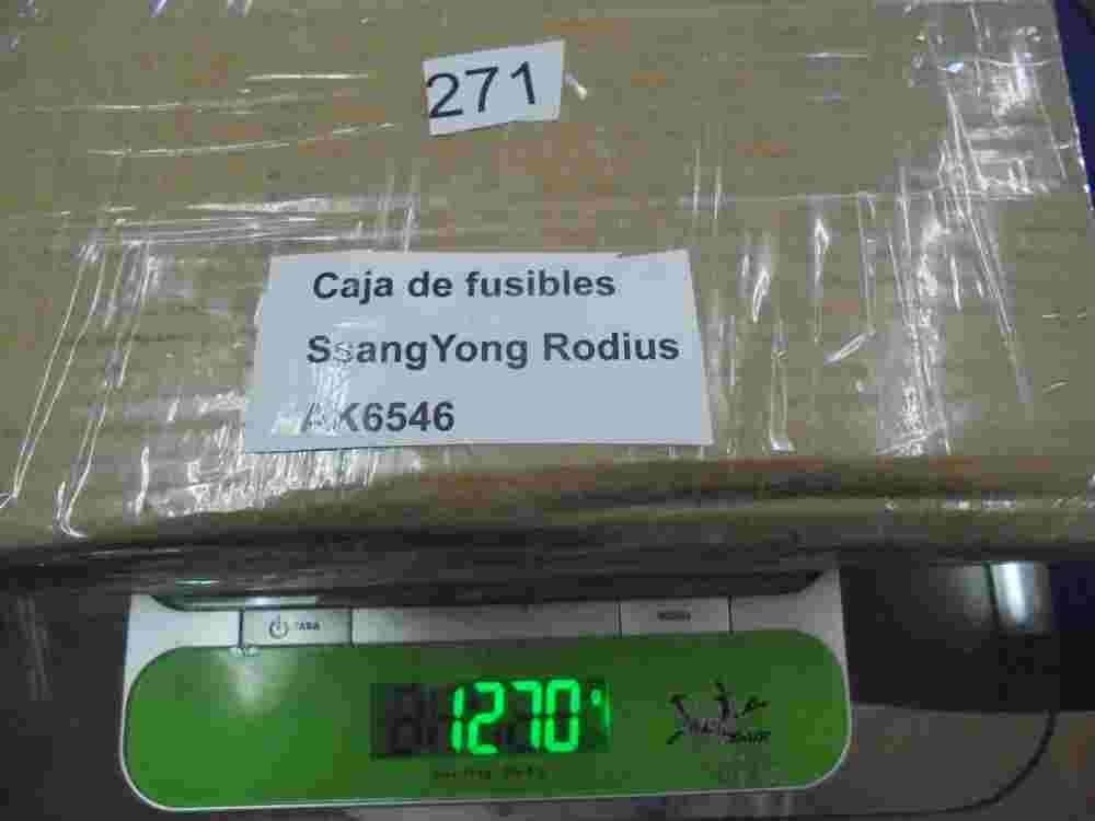 Sicherungskasten SsangYong Rodius 2.7 AK6546 AK 6546 07A09D Q100-E Q100-F