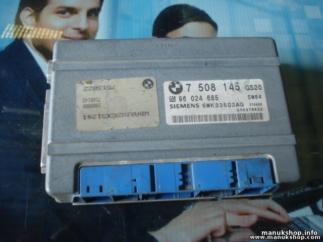 Getriebesteuergerät BMW E46 E39 GM 5WK33502AG 7513822 GS20 7508145 7 508 145