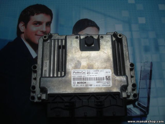 Motorsteuergerät Ford Focus 1.6 DZL7S BV2112A650ACC BOSCH 0281018993