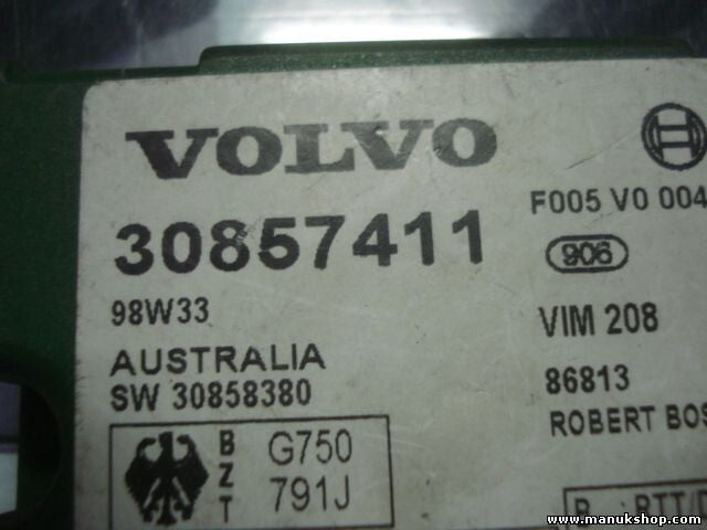 Steuergerät Wegfahrsperre Alarmmodul Volvo V40 30857411 98W33 SW 30858380