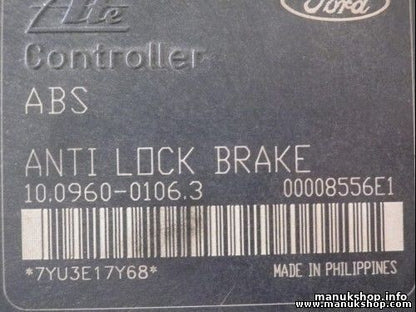 ABS Steuergerät Ford Fiesta 5 00008556E1 ATE 10.0960-0106.3 10096001063