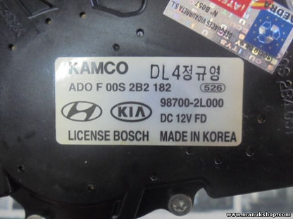Heckwischermotor wischermotor hinten Hyundai I30 987002L000 ADOF00S2B2182 2007