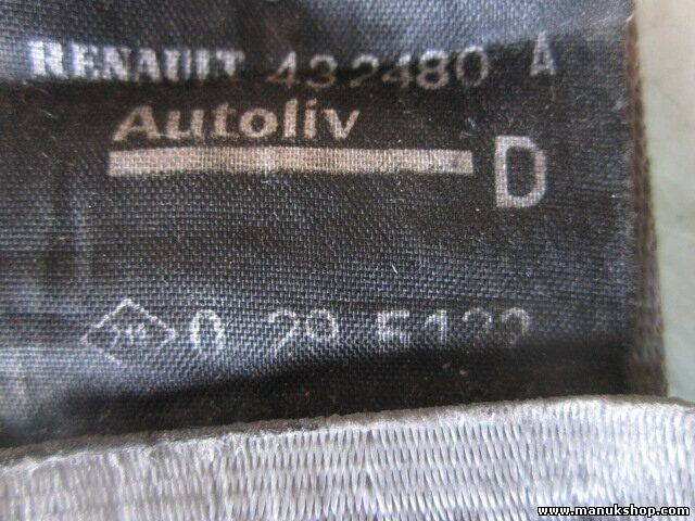 Sicherheitsgurt Gurt Renault Scénic I JA 432480A 432480 A 0295122