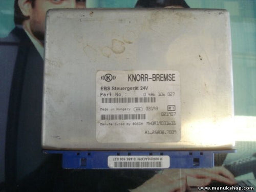 Bremsassistent Steuergerät EBS Man 81258087009 MH0R19031611 BOSCH 0486106027