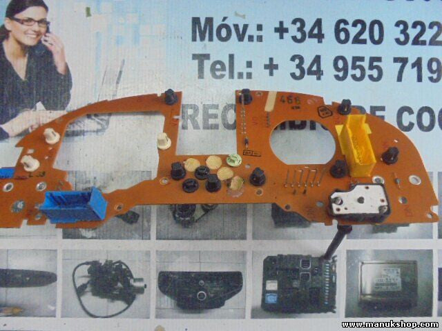 Diagramm des Tachometers Audi 80 90 B3 B4 VDO 993087493 993 087 493