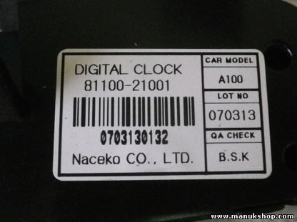 Uhr Digitaluhr SsangYong Rodius 8110021001 81100-21001