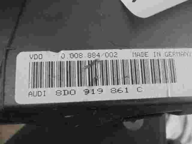 Kombiinstrument Tacho Audi A4 B5 8D0919861C 8DO919861C VDO 110008884002