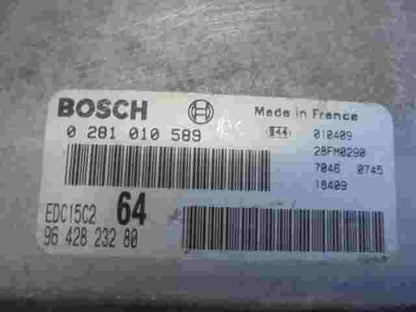 Motorsteuergerät Peugeot Citroen 9642823280 EDC15C264 28FM0290 BOSCH 0281010589