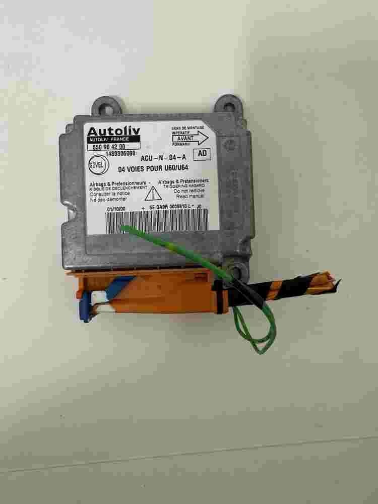 Airbagsensor Airbagsteuergerät Fiat Scudo Peugeot (AD) 1489306080  550904200