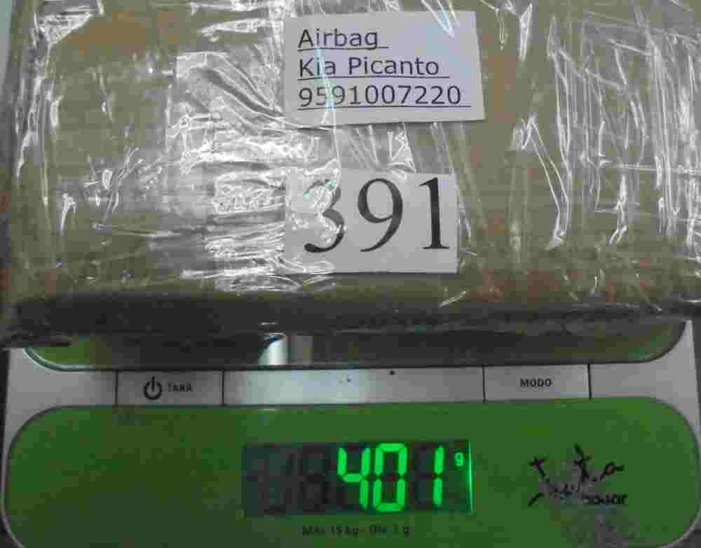 Airbagsensor Airbagsteuergerät Kia Picanto 9591007220 95910-07220 VER 4.0 12V