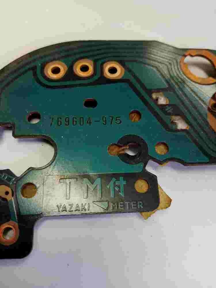 Diagramm des Tachometers Mitsubishi Pajero Montero Yazaki 769604975 769604-975