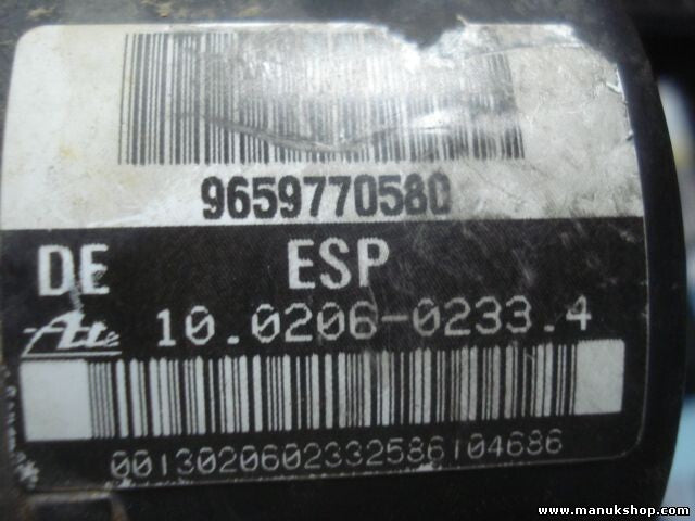 Hydraulikblock Citroen C5 ATE 10.0960-1165.3 10096011653 10020602334 9659770580
