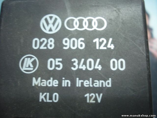 Relais Golf 3 Seat-Ibiza 028906124 028 906 124 LK 05340400 05 3404 00