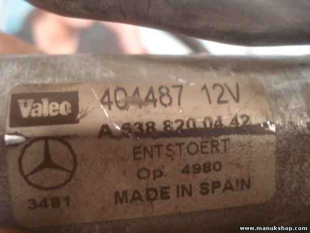 Heckwischermotor wischermotor hinten Mercedes-Benz Vito W 638 W638 A6388200442