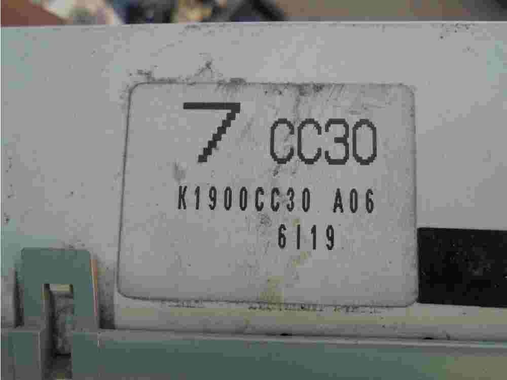 Klimabedienteil Mazda 5 CC30 K1900CC30 A06
