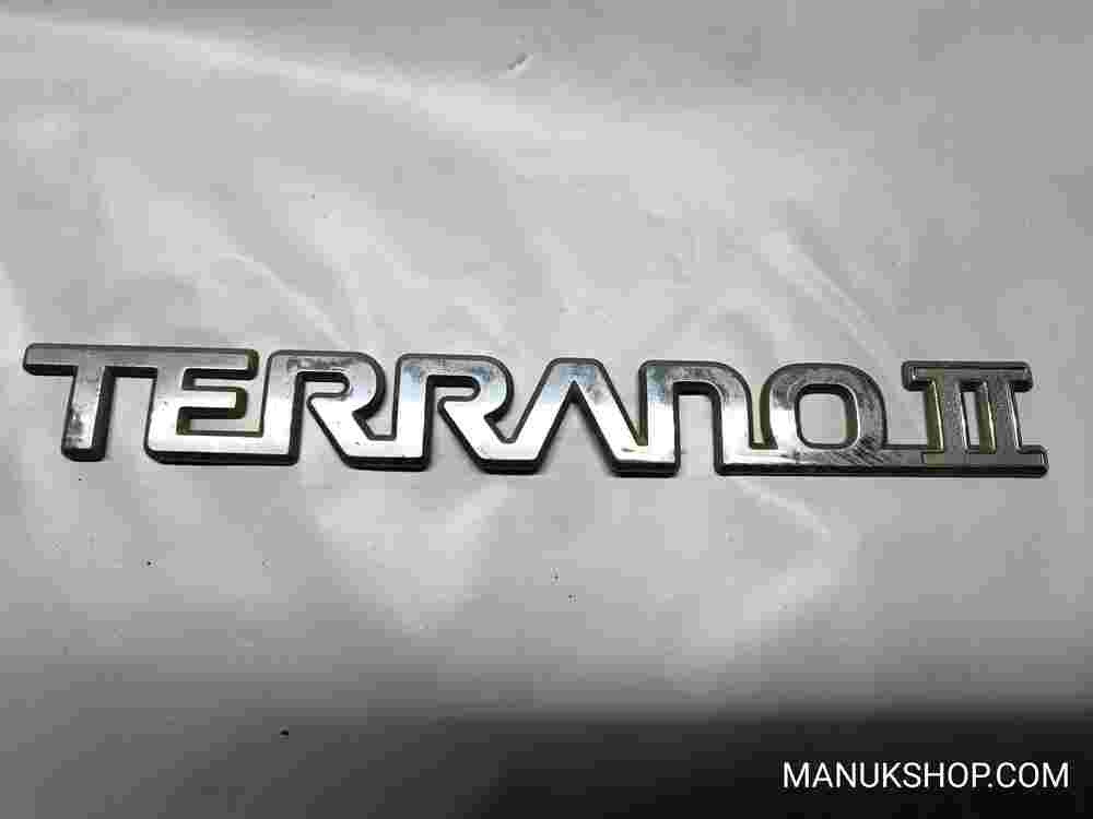 Emblem Logo hinten  Nissan Terrano II 27 CM
