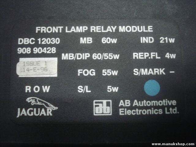 Scheinwerfer Lampenausfallkontrolle Module Jaguar XJ40 DBC12030 90890428