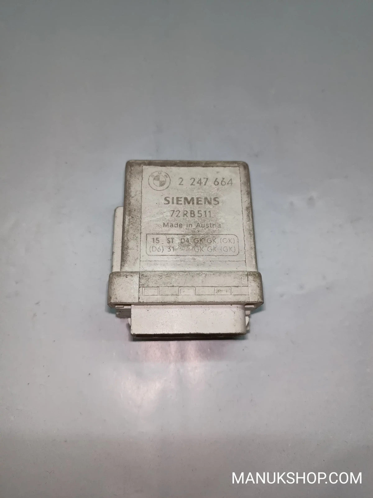Glühkerzen Relais BMW 2247664 2 247 664 SIEMENS 72RB511