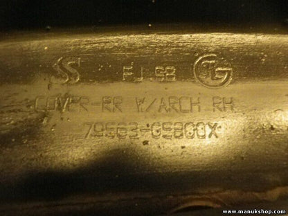 Leiste Zierleiste Kotflügel hinten rechts SsangYong Musso 7956305800X 795630580