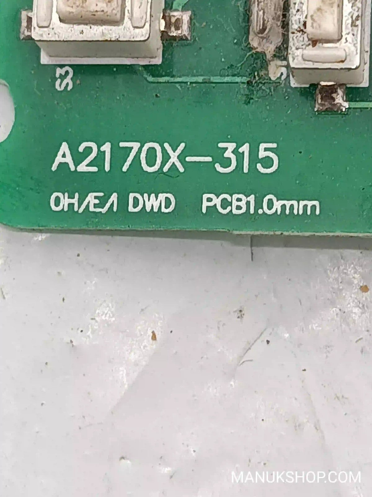 Funkfernbedienung Schlüssel Gehäuse A2170X315 A2170X-315 HDR315M OH/E/1  DWD PCB