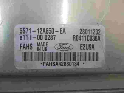 Motorsteuergerät Ford Mondeo 3 5S7112A650EA 28011232 R0411C036A FAHSA42880134