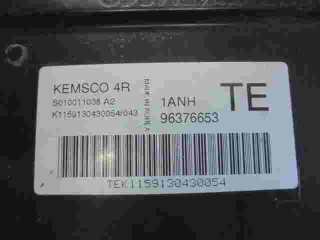 Motorsteuergerät Chevrolet Daewoo 96376653 S010011038 A2 S010011038A2 KEMSCO
