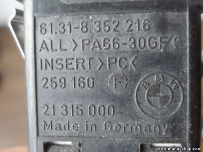 Schalter Tachobeleuchtung BMW E38 61318352216 21315000 8352216