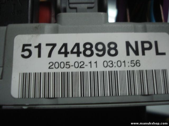Sicherungskasten Fiat Punto 1.2 51744898 0051744898 51744898NPL 46520600CPL