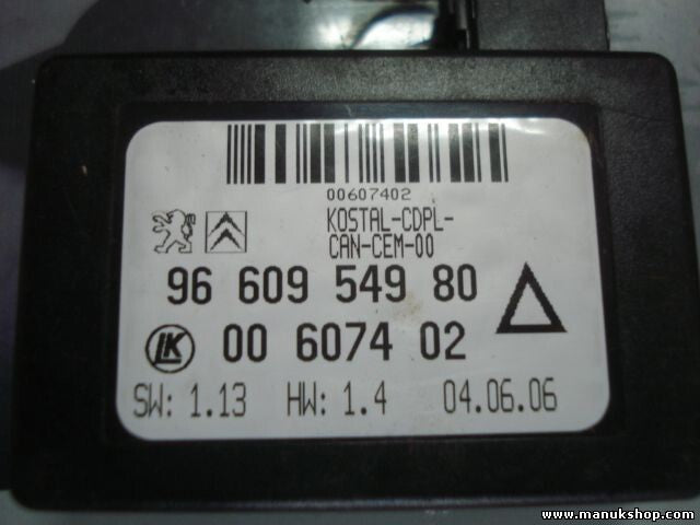 Regensensor Citroen C3 96 609 549 80 9660954980 96 609 549 80 LK 00607402